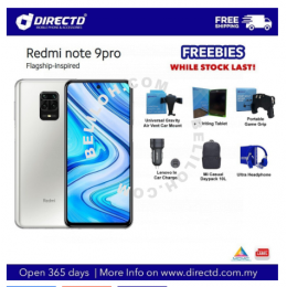 XIAOMI Redmi NOTE 9 PRO (6GB RAM | 128GB ROM) ORIGINAL set! NEWLY REDUCED PRICE + 6 FREE GIFTS