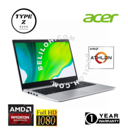 TYPEZ ACER A315-23-A4M6 ASPIRE 3 14'' FHD AMD ATHLON ( ATHLON 3020E, 4GB, 256GB, AMD RADEON GRAPHICS, WIN 10 HOME )