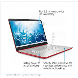 2020 HP 15.6" HD LED Display Laptop, Intel Pentium Gold