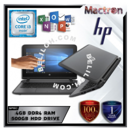 HP PROBOOK 11 (G1) TOUCHSCREEN - INTEL CORE I3 6TH GENERATION / 4GB DDR4 RAM / 500GB HDD STORAGE / W10 PRO GENUINE