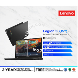 Lenovo Legion 5 15IMH05H (i7-10750H/8GB 512GB SSD/15.6"/GTX1660Ti) 81Y600EPMJ