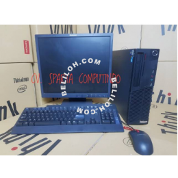 Ready Stock Package Core I3 2100 Ram 4gb Hdd 500gb Lcd 17 In Fulset Box Guaranteed
