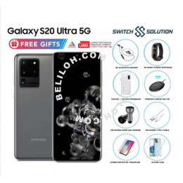 samsung Galaxy S20 Ultra (12GB RAM + 128GB ROM) Smartphone With 1 Year Samsung Warranty