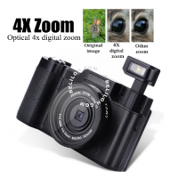 Professional Video Camcorder Full HD 1080P Vlog Digital Camera Vlogging Camera 8.0 MP CMOS Max 24MP