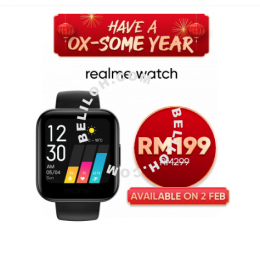 realme Watch [1 to 1 Exchange in 1 year Warranty Period] - Color Touchscreen, 24/7 Health Assistant, Smart Connect