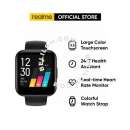 realme Watch [1 to 1 Exchange in 1 year Warranty Period] - Color Touchscreen, 24/7 Health Assistant, Smart Connect
