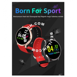 Ready Stock Sport Smartwatch Heart Rate Fitness Smart Bracelet Fashion Women Men Couple Watch