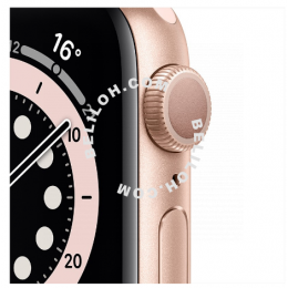Apple Watch Series 6 (GPS), Gold Aluminium Case with Pink Sand Sport Band - Regular